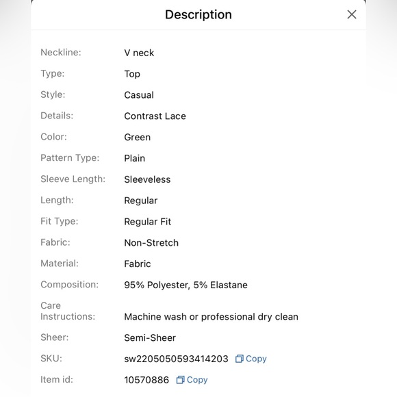 Guipure Lace Panel Blouse - Picture 6 of 6